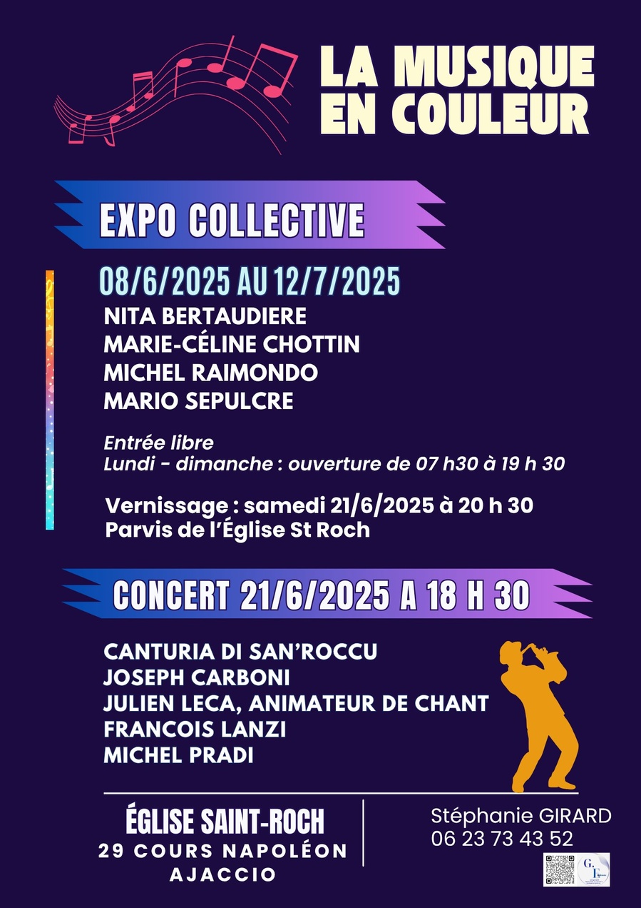 La Musique En Couleur - Expo Collective