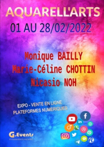 Aquarell'Arts - Expo Collective - Digital Art Gallery