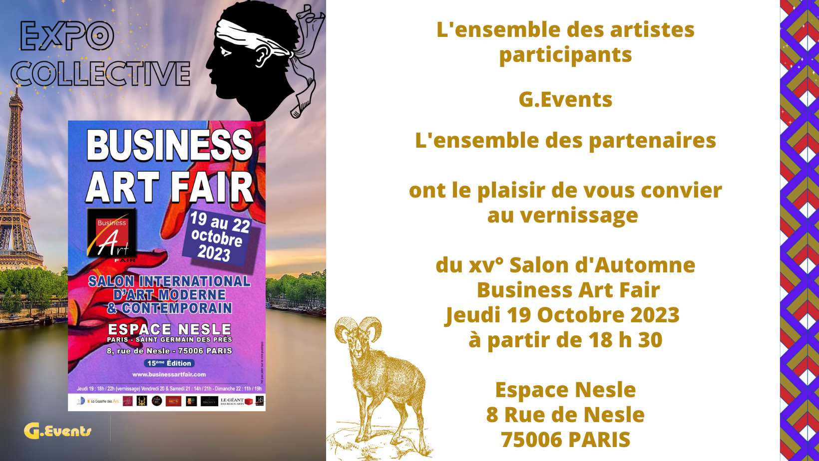 La Corse Brille au XV° Salon Business Art Fair de Paris