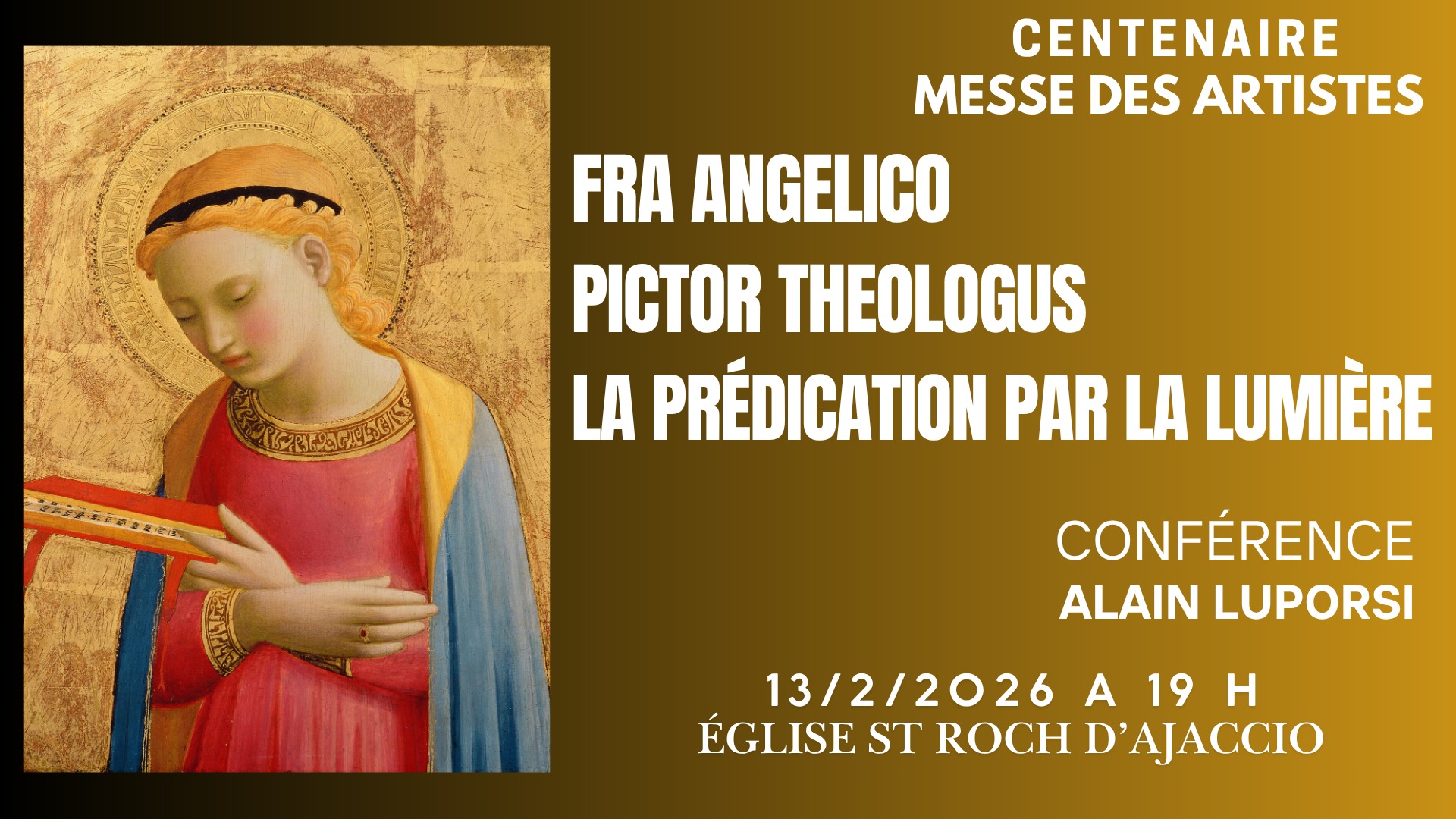 Conférence Fra Angélico 