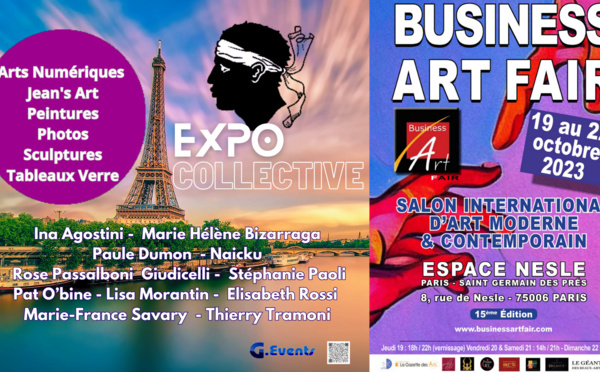 La Corse Brille au XV° Salon Business Art Fair de Paris