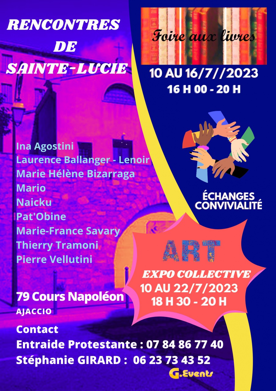 Affiche Rencontres de Sainte-Lucie