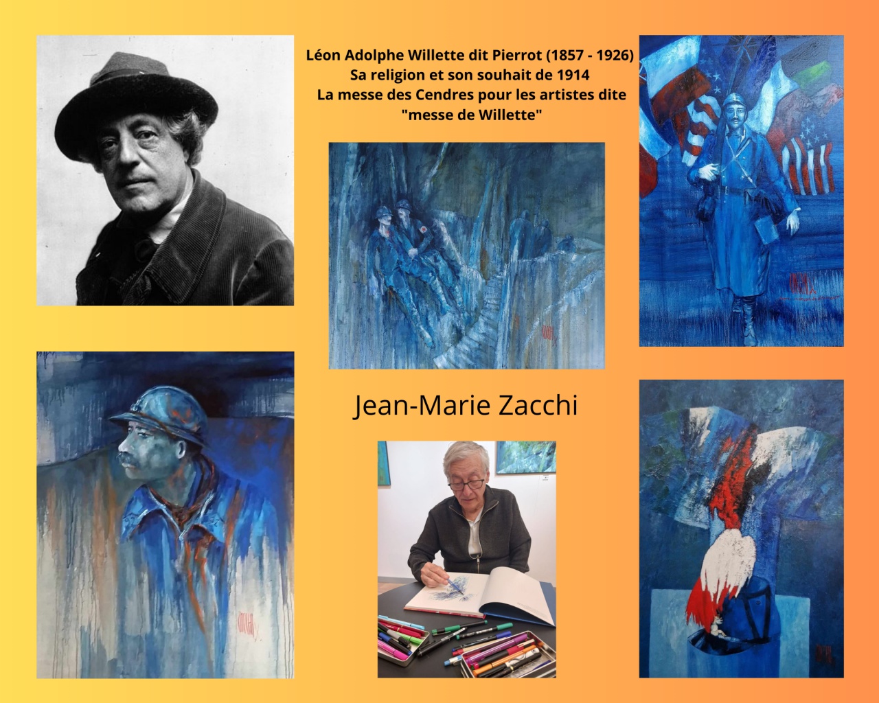 Jean-Marie Zacchi - Hommage aux artistes 1914
