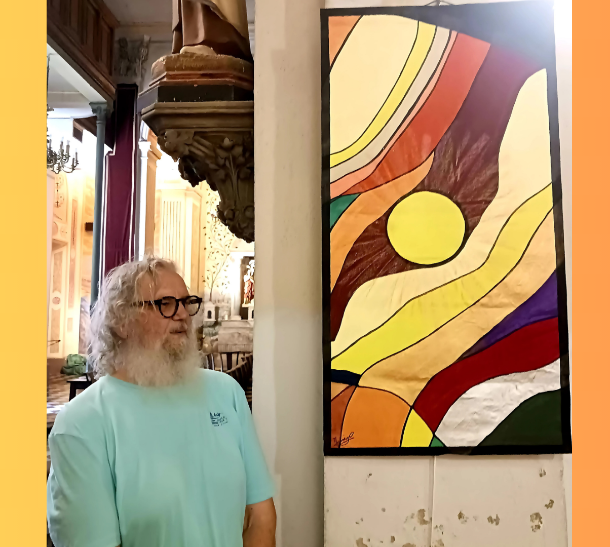 Michel Raimondo : installation expo Naturia