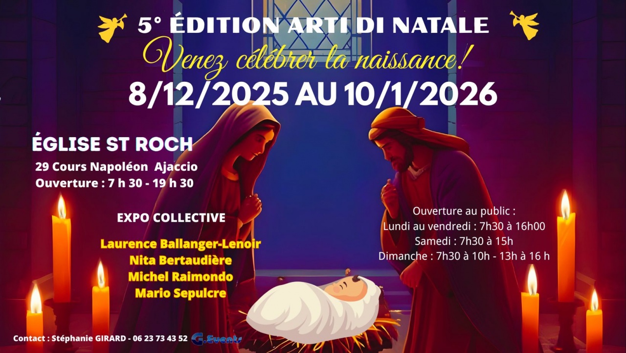 5° Edition Arti Di Natale - Eglise St Roch
