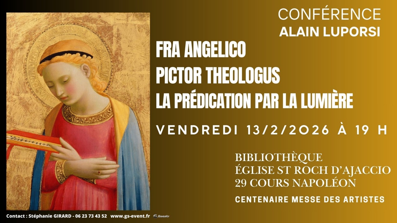 Conférence FRA ANGELICO par Alain Luporsi